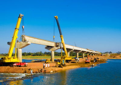 BRIDGE OVER RIVER TUNGABHADRA