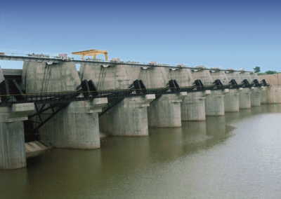 PARAS BARRAGE OVER MUN RIVER, MAHARASHTRA